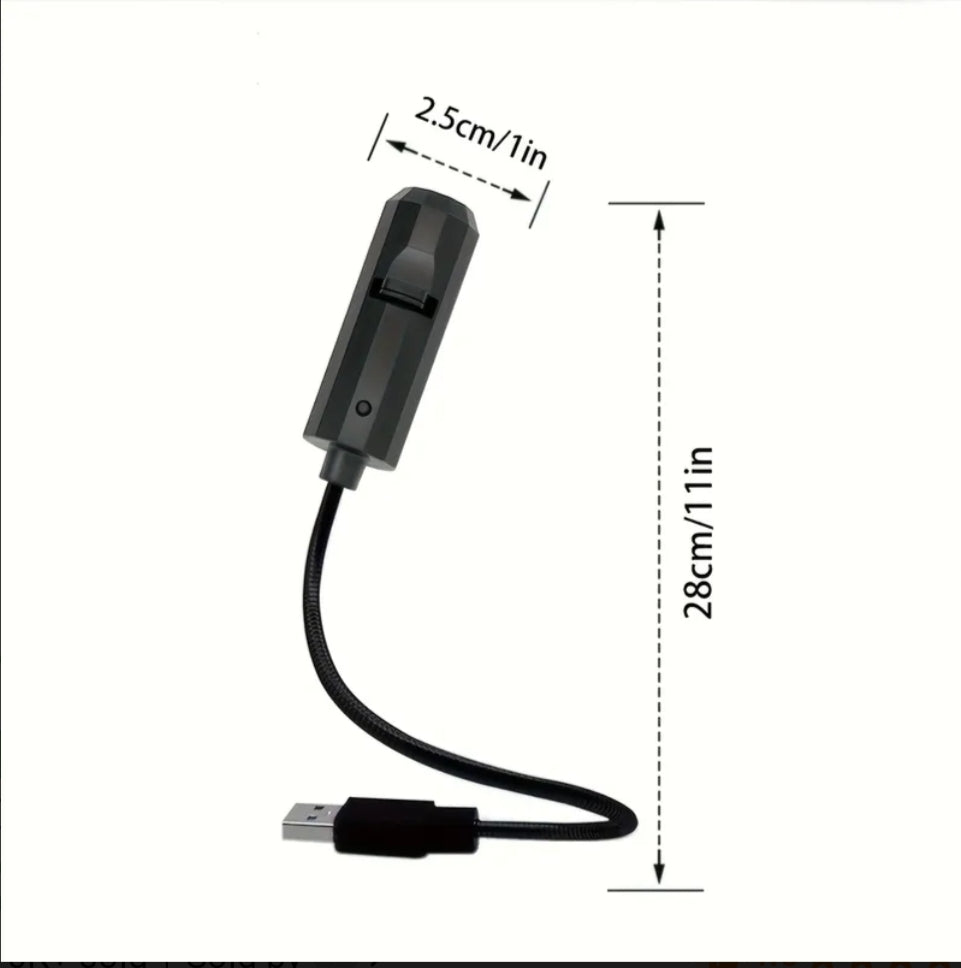 Moonlight 3D USB Projection Lamp – Starry Sky Mood Light