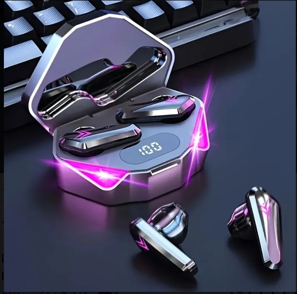 Bluetooth Earbuds with Digital Display